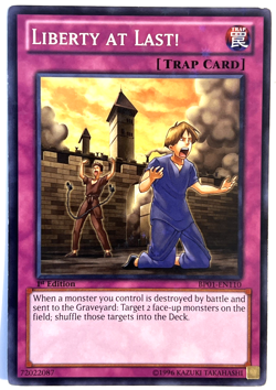 YuGiOh! - Liberty at Last! BP01-EN110 1st Edition Common - Image 1