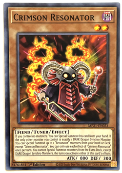 YuGiOh! - Crimson Resonator - MP21-EN053 - 1st Edition - Image 1