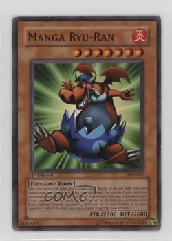 Manga Ryu-Ran 1st Ed. YuGiOh Starter Deck Pegasus #SDP-022 2003 - Image 1