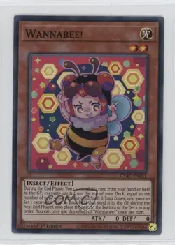 Wannabee! 1st Ed. YuGiOh Cyberstorm Access #CYAC-EN031 - Image 1