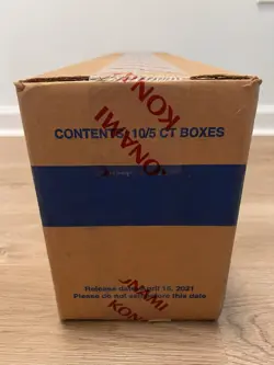 2021 YuGiOh Ghosts from the Past 1 CASE - 10x DISPLAY BOX FACTORY SEALED 1st Ed. - Image 2