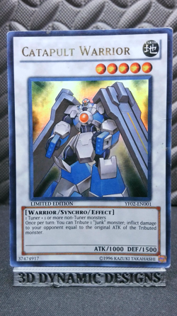 | Yugioh Catapult Warrior YF02-EN001 Ultra Rare 5Ds Manga Promo PL 🔥 | - Image 1