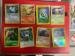 Vtg Pokemon Card Collection Lot Holos WOTC Lp-DMG Lot#6 - Image 1