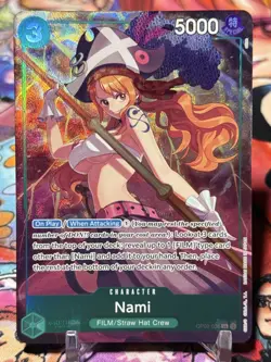 NAMI - One Piece TCG OP02-036 - PROMO - Premium Card Best Selection Vol. 1 - Image 1