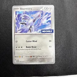 Pokemon 2024 Scarlet & Violet Indomilk Skarmory Indonesia Promo Card 200/SV-P - Image 1