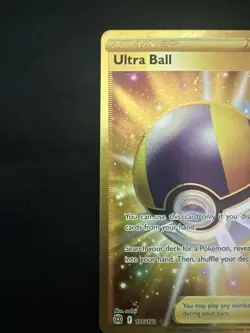 Pokemon TCG Brilliant Stars Ultra Ball Gold Card 186/172 Near Mint Condition - Image 4