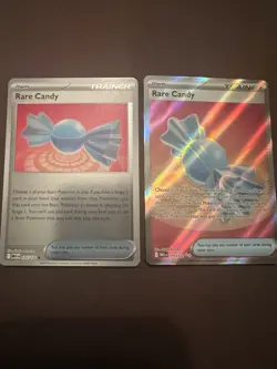 Pokemon Mega Evolution Rare Candy 175/132 And 125/132 (2) Card Lot - Image 1