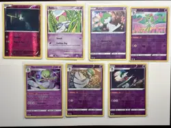 Ralts, Kirlia, Gardevoir, Gallade - X7 Card Pokemon Card Lot - A136 - Image 1