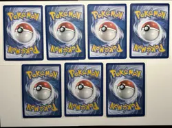 Ralts, Kirlia, Gardevoir, Gallade - X7 Card Pokemon Card Lot - A136 - Image 2