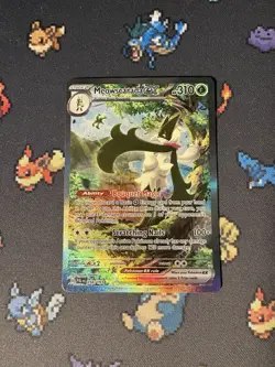 Pokemon Cards Meowscsrada ex 256/193 Illustration Rare Paldea Evolved - (NM) - Image 1