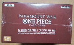One Piece Card Game TCG OP-02 Paramount War 1st Ed. Booster Box English Sealed - Image 4