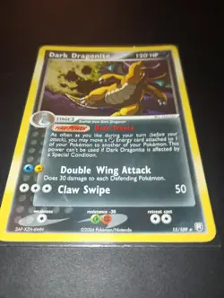 Dark Dragonite 2004 Pokemon 15/109 Holo Card Great Condition - Image 1