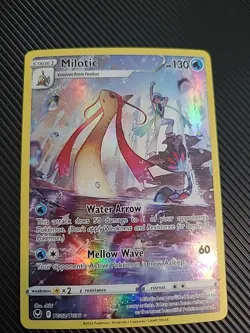 Milotic TG02/TG30 Silver Tempest Full Art Trainer Gallery Pokemon Card NM - Image 1
