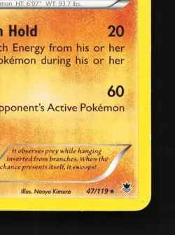 Gliscor 47/119 HP Phantom Forces English Pokemon Card TCG - Image 3