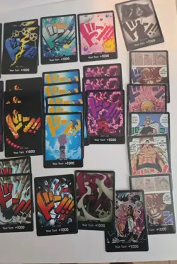 One Piece Don Card Lot of 67+ English PRB01, Mixed Sets Foil/non Foil - Image 5