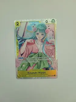 Kouzuki Hiyori One Piece TCG Super Rare Card OP06-106 Wings of the Captain - Image 1