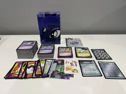 My Little Pony CCG Lot of 200+ Cards C/U/R w/ Rarity Box & Series 3 Extras - Image 1