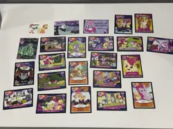 My Little Pony CCG Lot of 200+ Cards C/U/R w/ Rarity Box & Series 3 Extras - Image 2