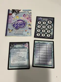My Little Pony CCG Lot of 200+ Cards C/U/R w/ Rarity Box & Series 3 Extras - Image 3