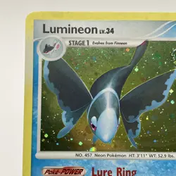 Lumineon 11/123 Mysterious Treasures Rare Holo Pokemon Card HP - Image 5