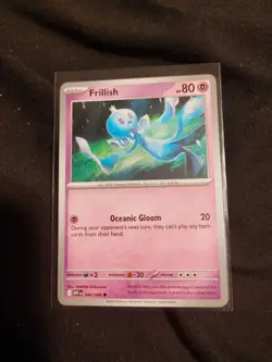 Frillish 044/086 White Flare WHT English Pokemon Card NM - Image 1