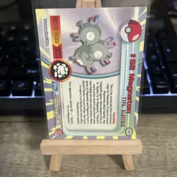 #82 Magneton - Pokemon Topps Card - Blue Logo - Image 2