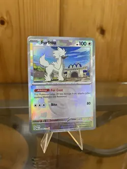 Furfrou Masterball Prismatic Evolutions 088/131 Pokemon Card TCG NM/MINT - Image 2