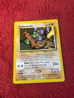 Sudowoodo 26/64 Neo Revelation Regular Pokemon Card Lp - Image 1