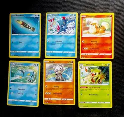 Pokemon Miscut Error Card Lot x6 NM - Image 1
