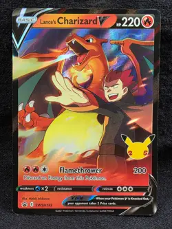 Lance's Charizard V SWSH133 : Celebrations Promo Cards- NM - Image 1