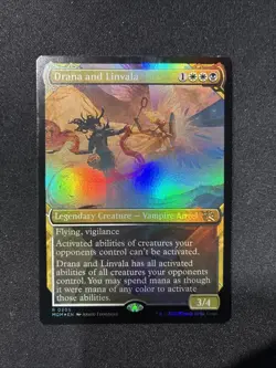 MTG - Drana and Linvala (Showcase) March of the Machine - FOIL - LP - Image 1