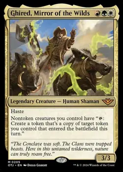 Ghired, Mirror of the Wilds OTJ NM MTG - Image 1