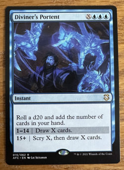 MTG Adventures in the Forgotten Realms Commander, Diviner's Portent - Image 1