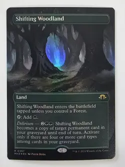 Shifting Woodland (Borderless) FOIL Modern Horizons 3 NM - Image 1