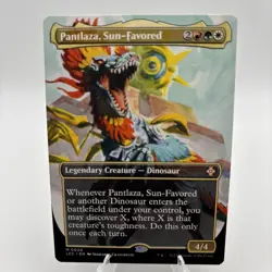 Pantlaza, Sun-Favored (Borderless) Commander: the Lost Caverns of Ixalan Regular - Image 1