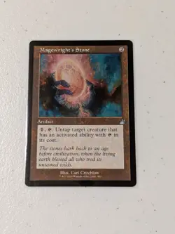 MTG Magewright's Stone - Retro Frame - Ravnica Remastered NM - Image 1