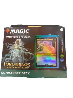 Magic the Gathering: Lord of the Rings Elven Council Commander Deck - New 195166205052 - Image 1