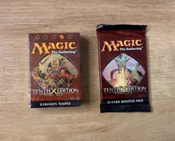 Magic the Gathering: Tenth Edition Theme Deck - Kamahl’s Temper + Booster Pack - Image 1