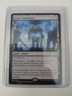 Magic: The Gathering The Brothers' War Commander | Urza's Workshop NM 028/036 - Image 1