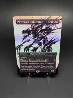 Phyrexian Obliterator (Showcase) (Step-and-Compleat Foil) Phyrexia 440 NM - Image 2