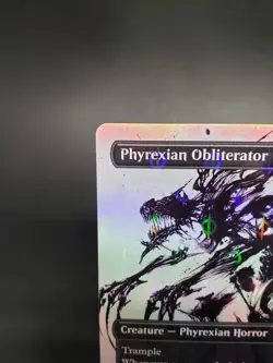 Phyrexian Obliterator (Showcase) (Step-and-Compleat Foil) Phyrexia 440 NM - Image 3