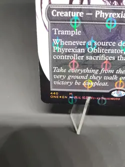 Phyrexian Obliterator (Showcase) (Step-and-Compleat Foil) Phyrexia 440 NM - Image 5