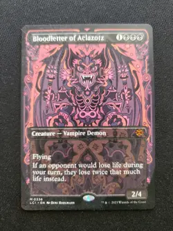 Bloodletter of Aclazotz - Borderless The Lost Caverns of Ixalan LCI - Magic MTG - Image 1
