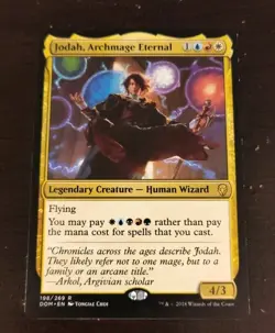 100x Jodah, Archmage Eternal 5 Colour Magic The Gathering Commander Deck / Used - Image 1