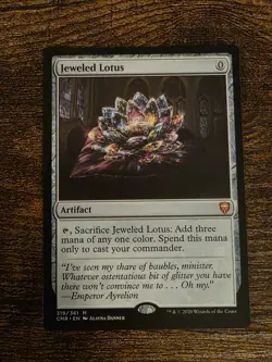MTG Jeweled Lotus Regular Commander Masters Magic the Gathering NM/M - Image 1