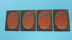 4x LAVA BURST SORCERY PLAYSET ICE AGE MTG MAGIC GATHERING NM / UNPLAYED - Image 2