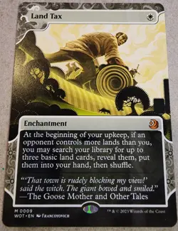 Land Tax - #09 Regular - Wilds Of Eldraine - Mtg - Image 1