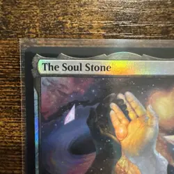 Spider-Man MTG The Soul Stone Legendary Artifact - Infinity Stone foil 💎 - Image 2