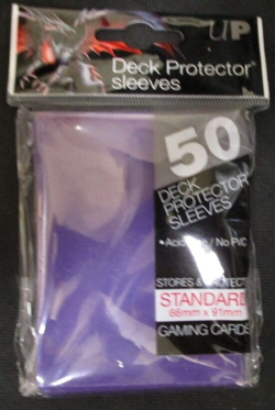 50 Ultra Pro PURPLE Standard Size Deck Protector Sleeves Pack MTG FREE SHIPPING! - Image 1