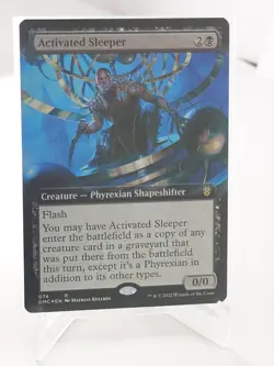 Activated Sleeper - Extended Art (Foil) Dominaria United Commander - MTG - NM - Image 1